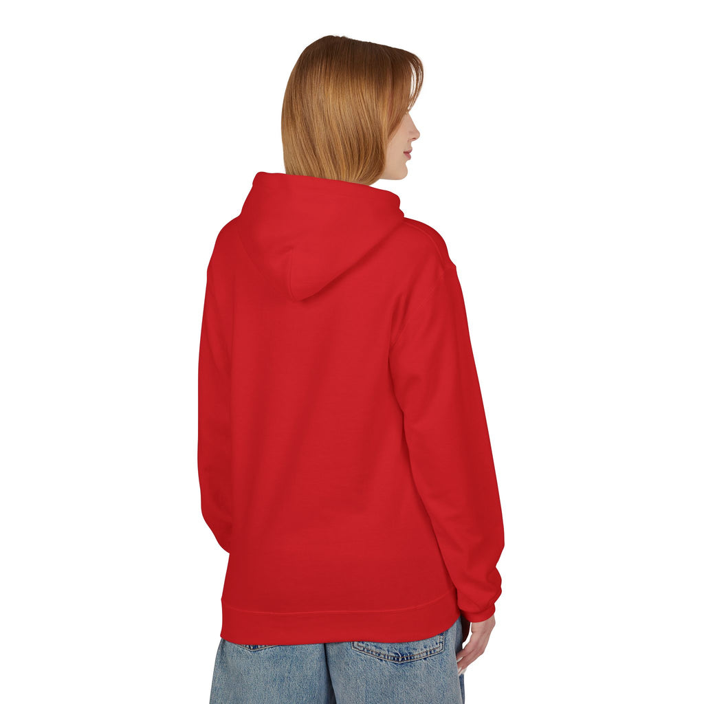 Kaleidoscope Neon Abstract Hoodie — Psychedelic Symmetry Graphic Sweatshirt