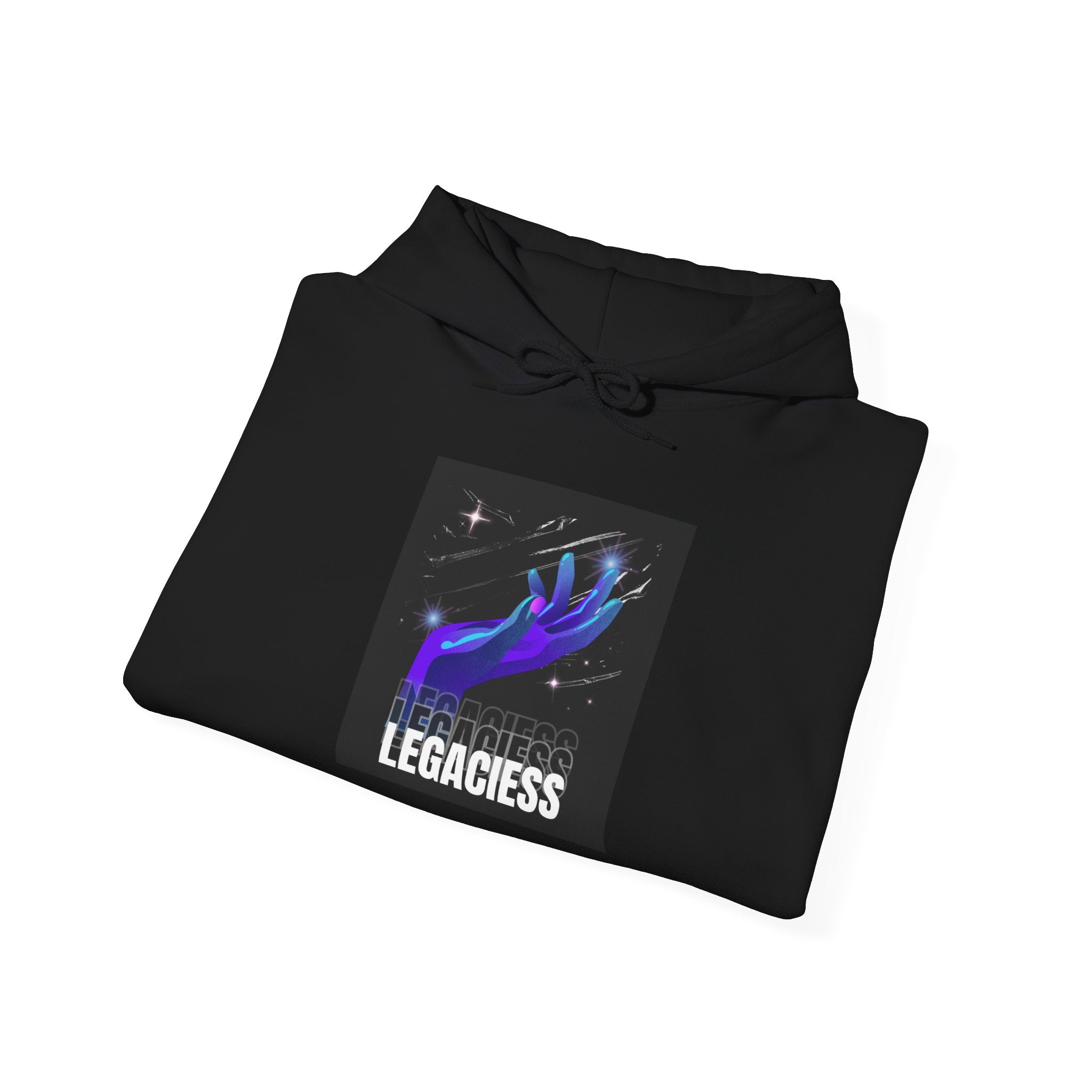 Legaciess Hoodie — Galactic Hand Graphic Hooded Sweatshirt