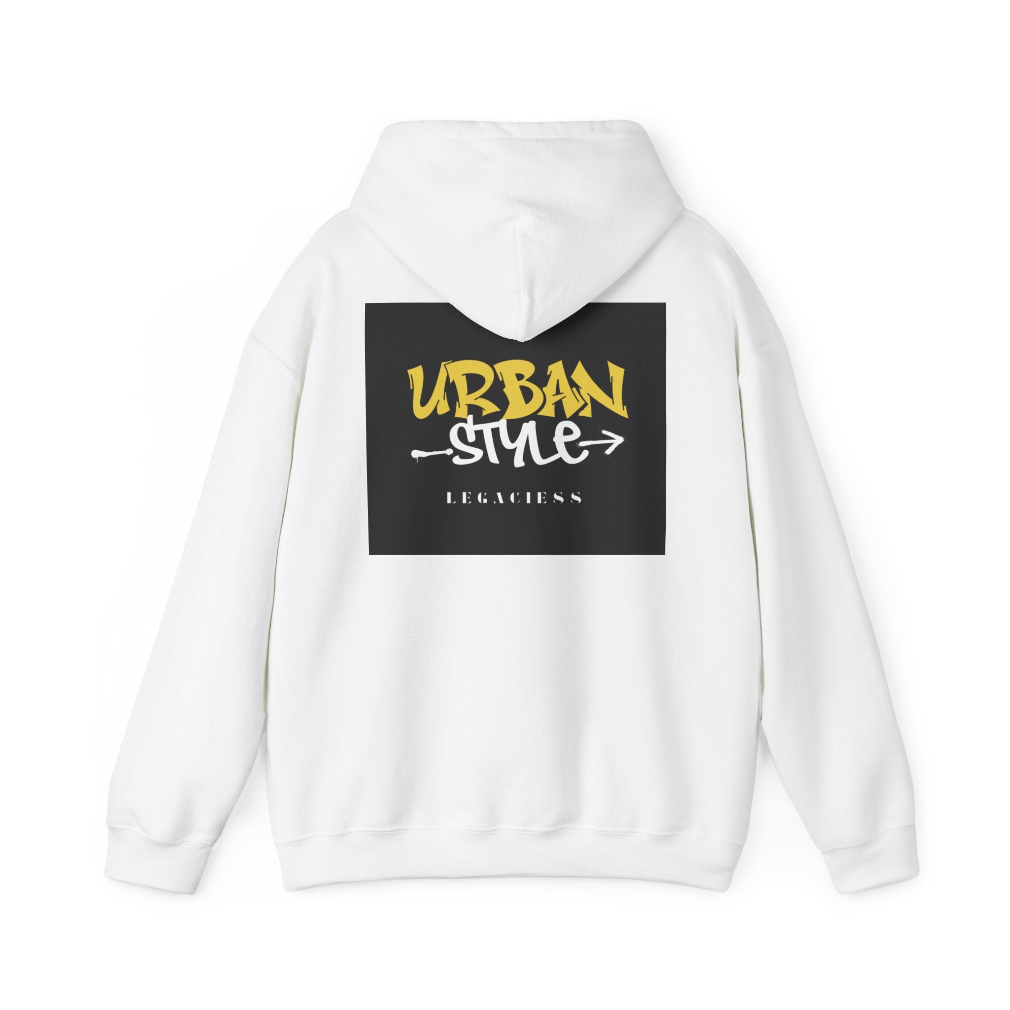 Urban Style Hoodie — 'URBAN STYLE' Graffiti Logo Streetwear Pullover