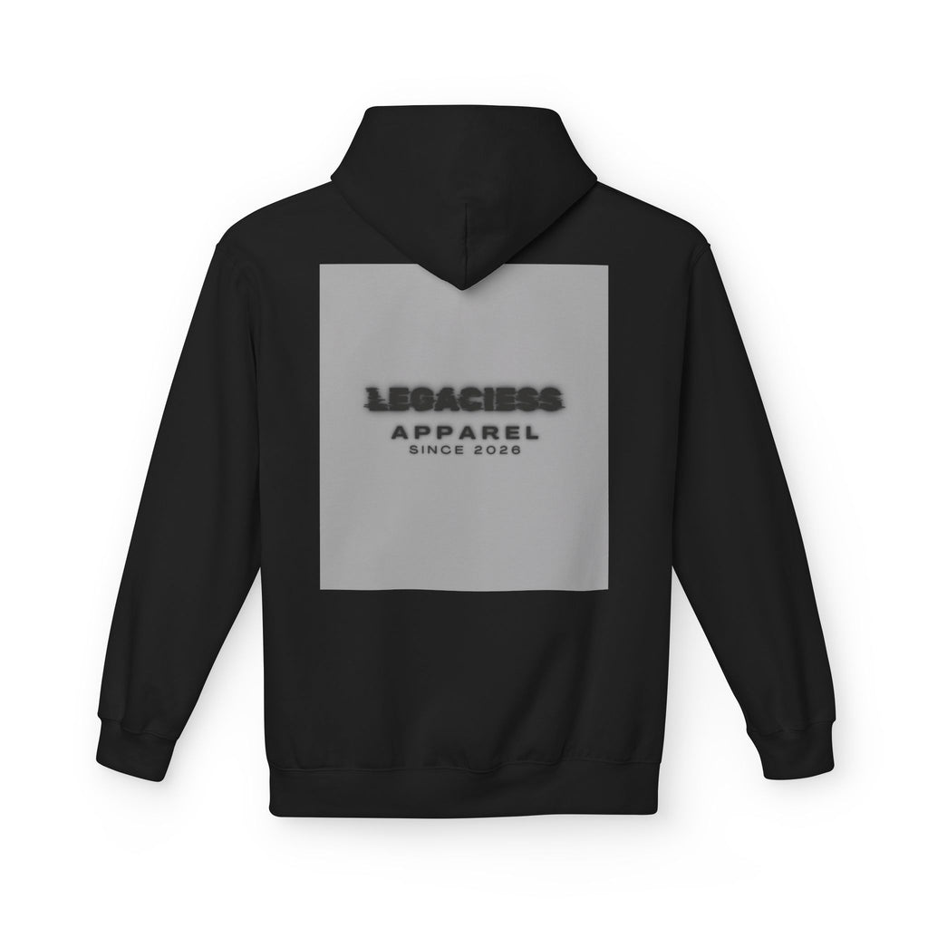 Hoodie — 'Legacies Apparel Since 2028' Minimal Logo Pullover
