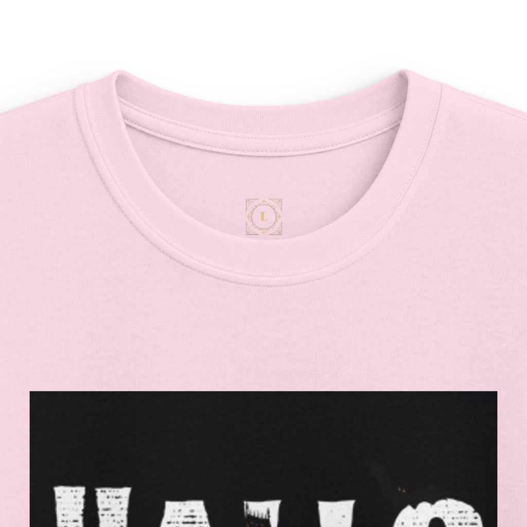 Halloween Haunted House Kids Tee — "Happy Halloween" Graphic T‑Shirt for Kids