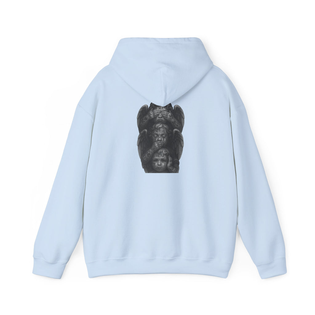 Statue Headstack Hoodie — Gothic Sculpture Art Pullover