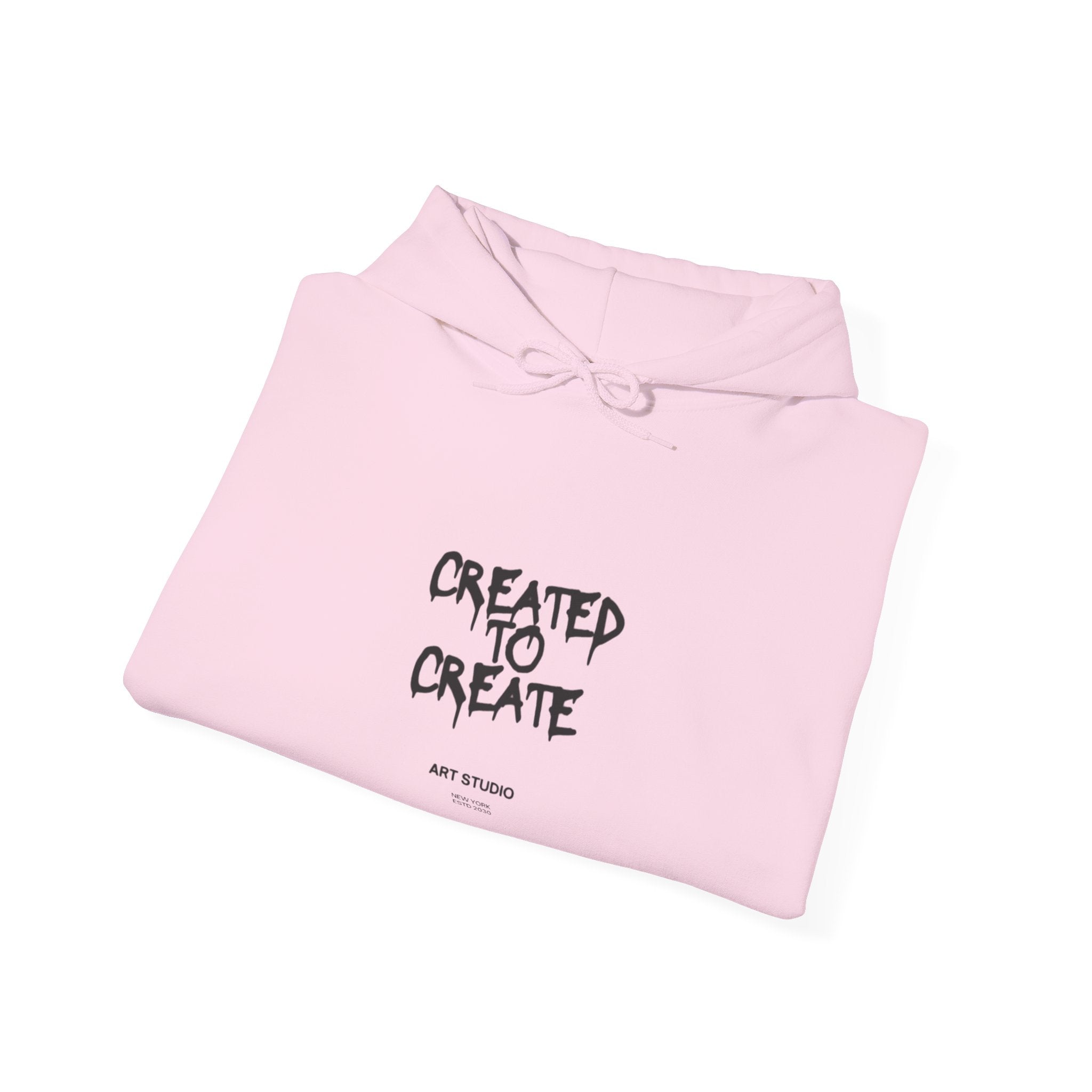 Created to Create Hoodie – Inspirational Artist Sweatshirt