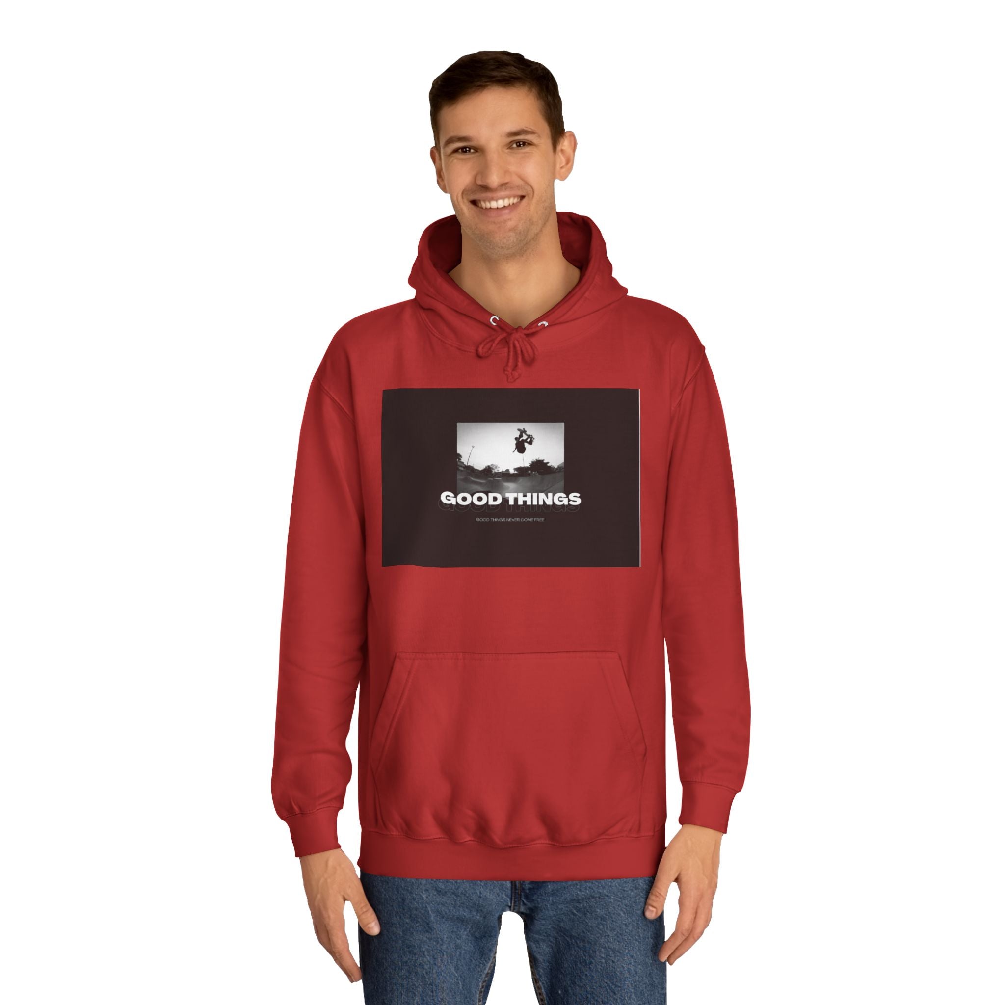 Hoodie — 'GOOD THINGS' Skate Photo Graphic Pullover