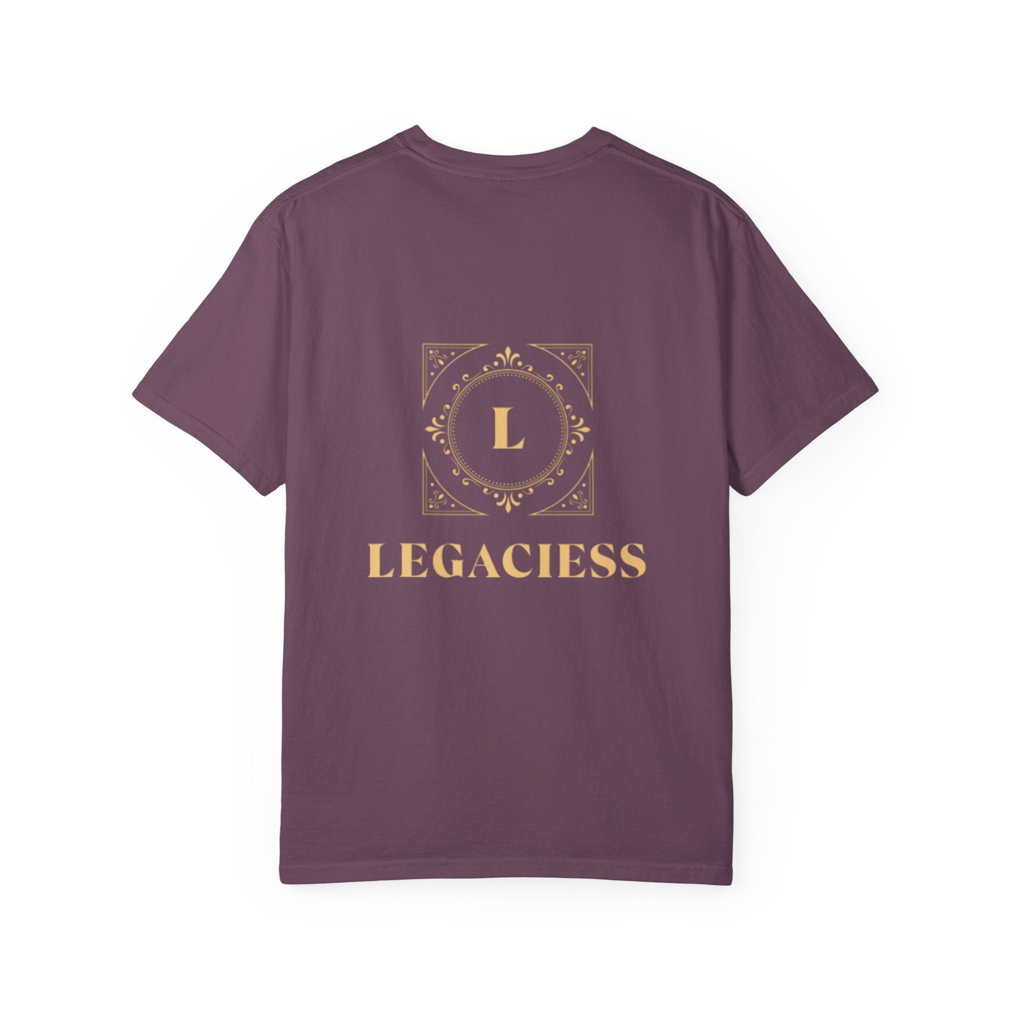 Abstract Neon Kiss T-Shirt — 'Legaciess' Back Logo Graphic Tee
