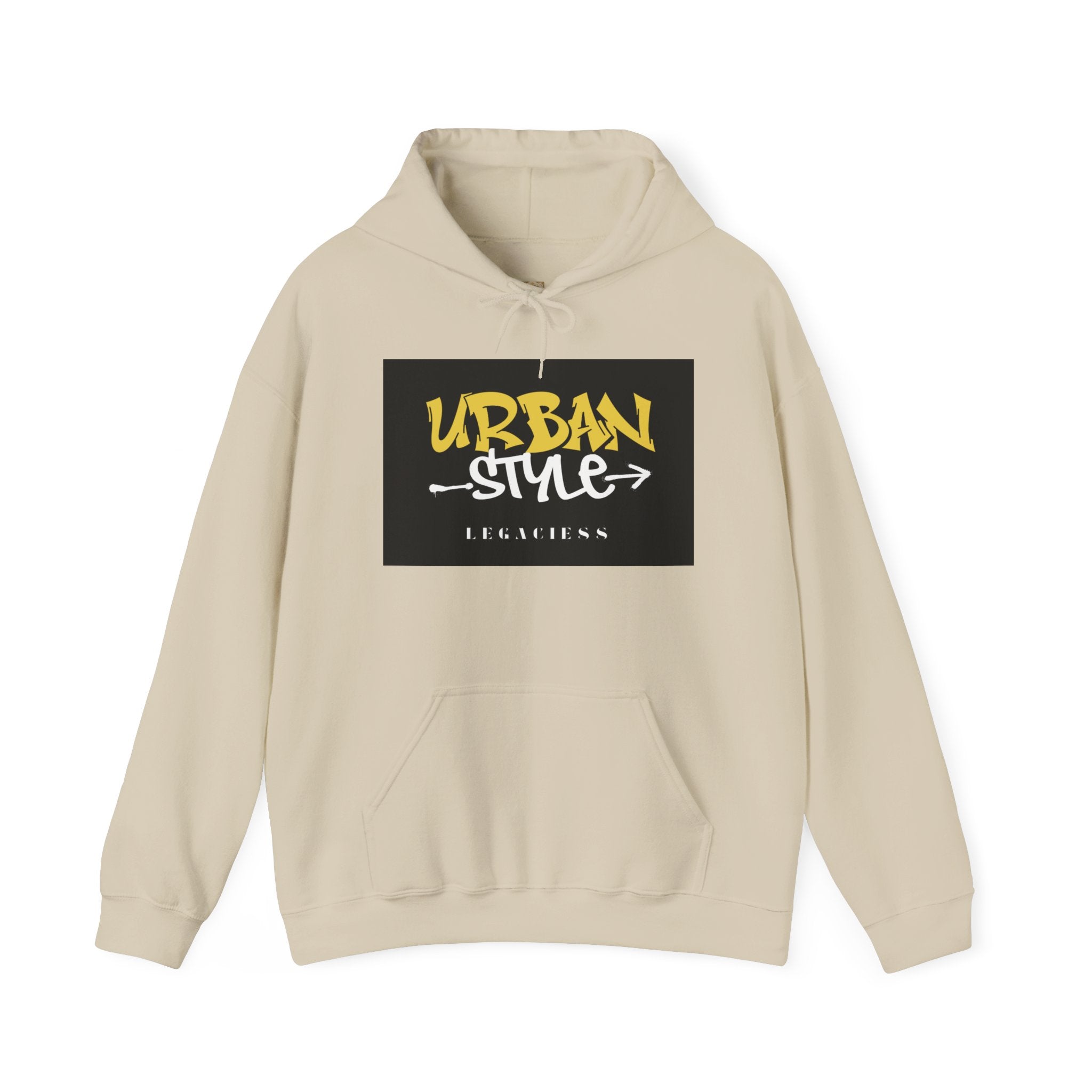Urban Style Hoodie — 'URBAN STYLE' Graffiti Logo Streetwear Pullover