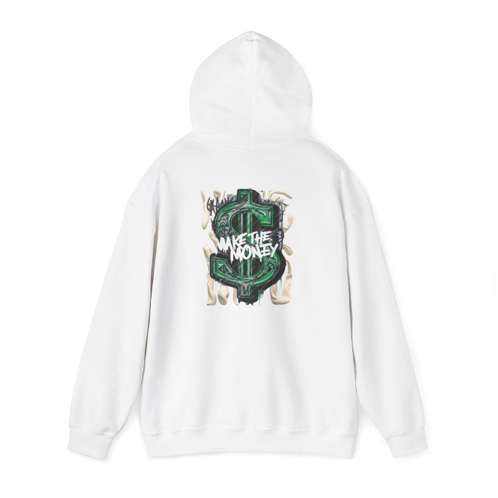 Make The Money Hoodie — Green Dollar Sign Graphic Pullover