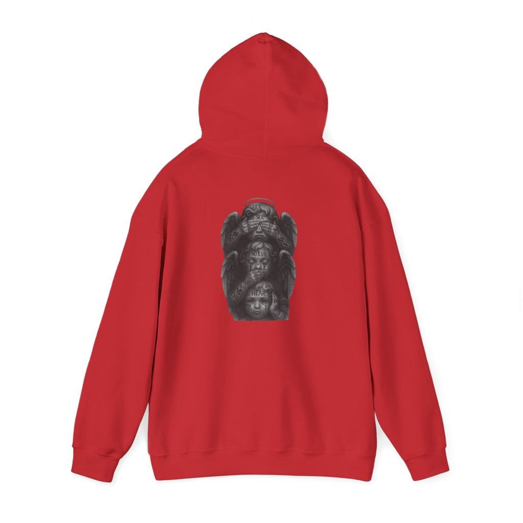 Statue Headstack Hoodie — Gothic Sculpture Art Pullover