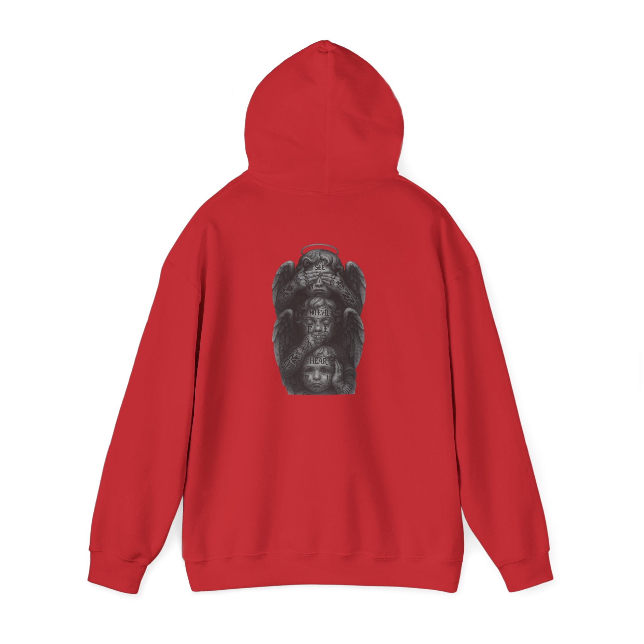 Statue Headstack Hoodie — Gothic Sculpture Art Pullover
