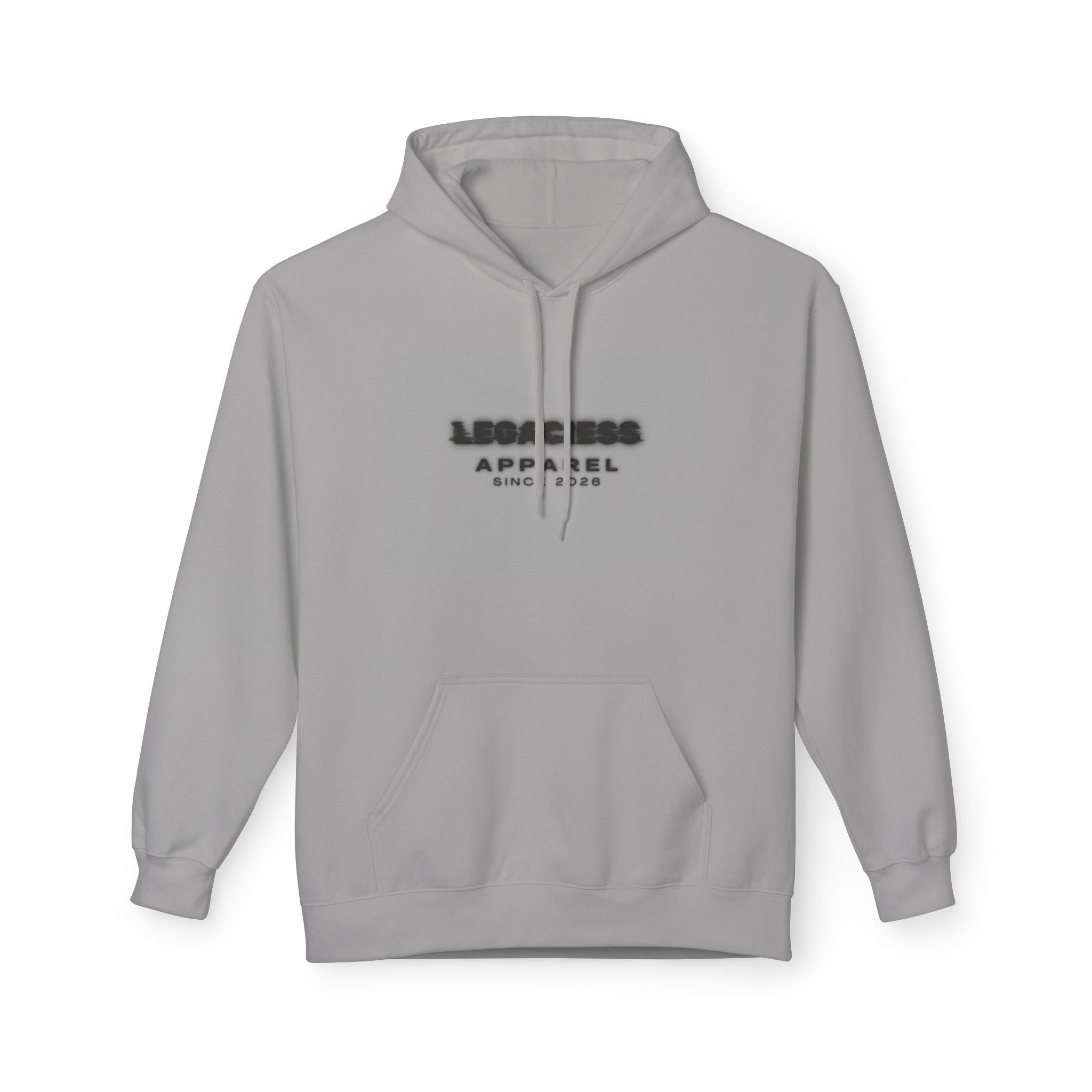 Hoodie — 'Legacies Apparel Since 2028' Minimal Logo Pullover