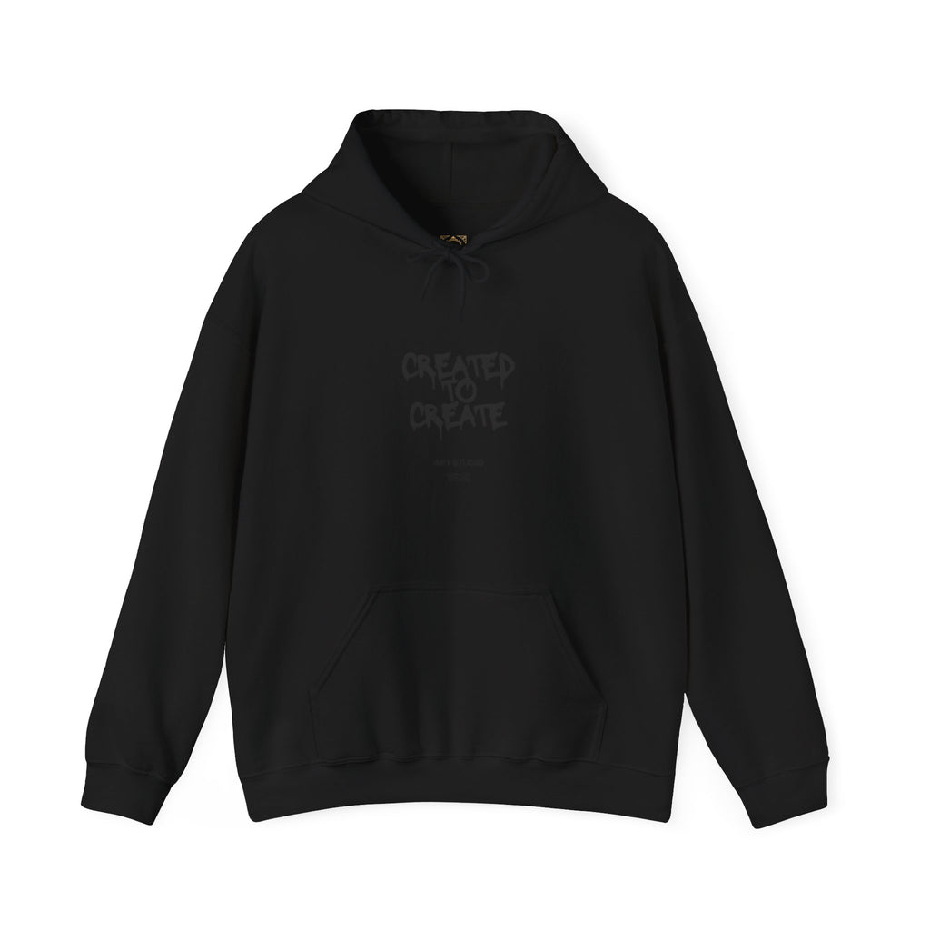 Created to Create Hoodie – Inspirational Artist Sweatshirt