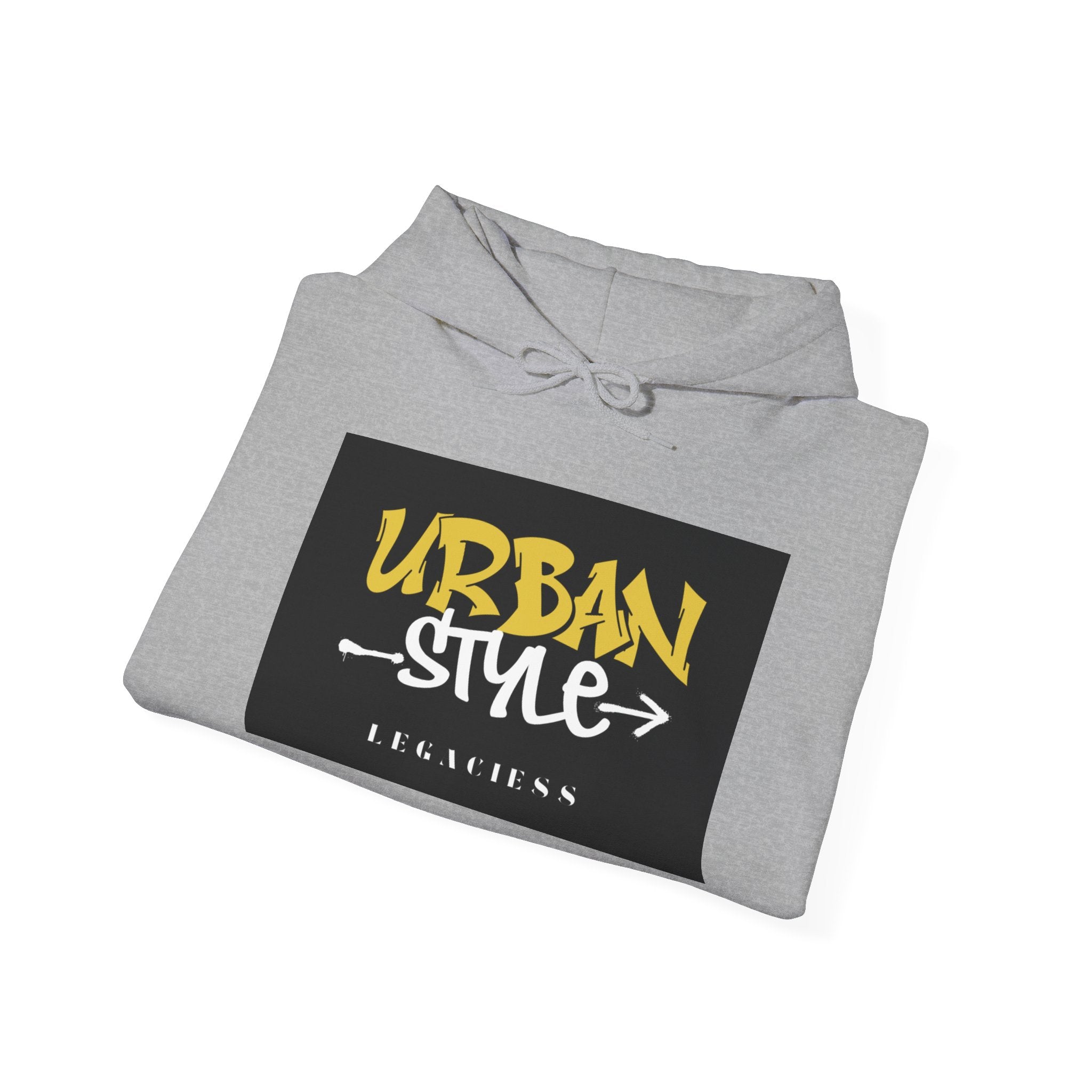 Urban Style Hoodie — 'URBAN STYLE' Graffiti Logo Streetwear Pullover