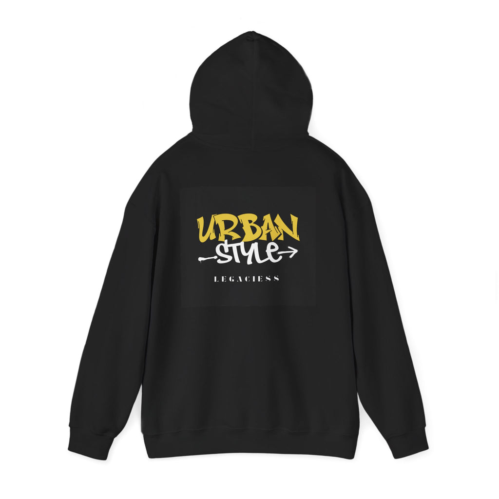 Urban Style Hoodie — 'URBAN STYLE' Graffiti Logo Streetwear Pullover