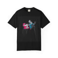 Abstract Neon Kiss T-Shirt — 'Legaciess' Back Logo Graphic Tee