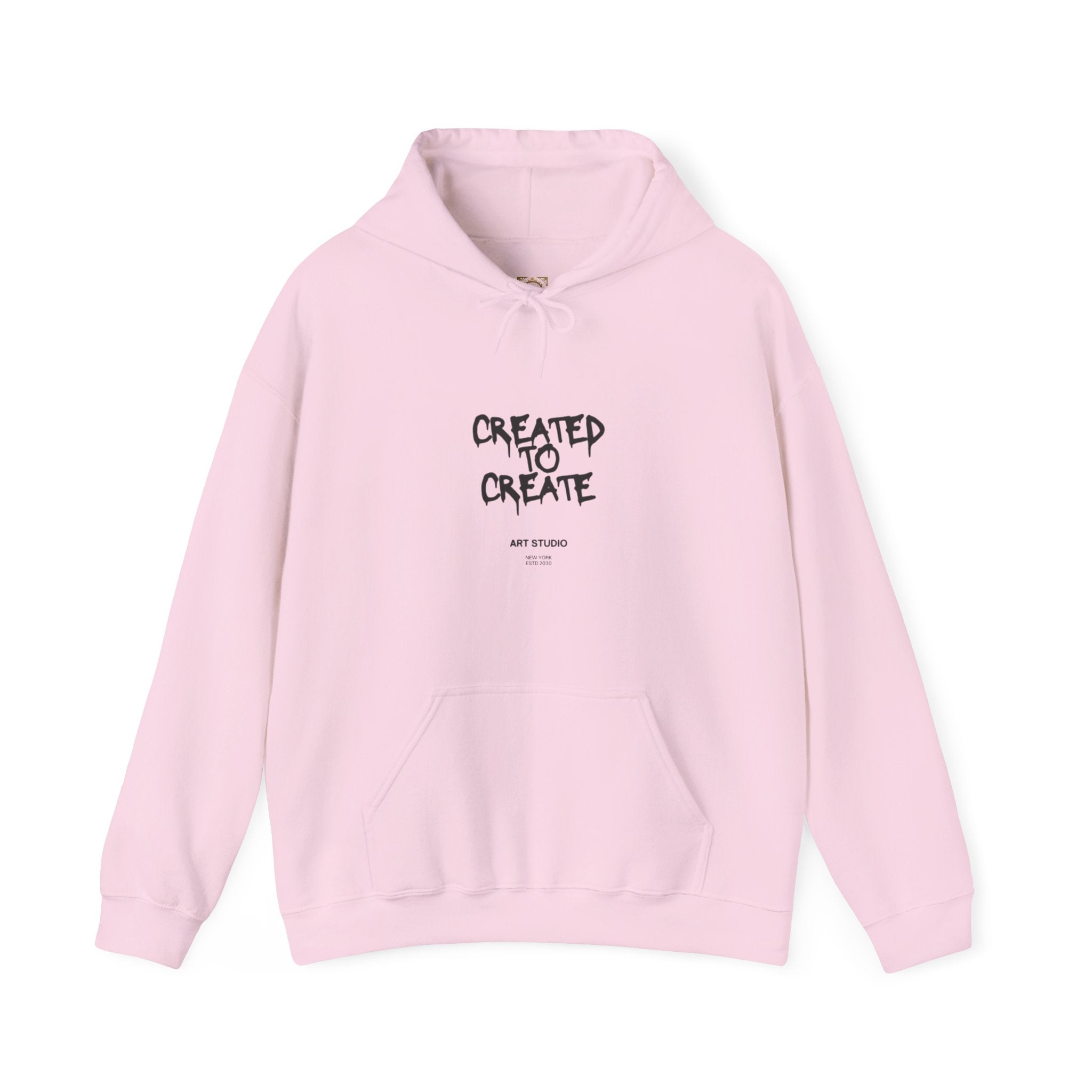 Created to Create Hoodie – Inspirational Artist Sweatshirt