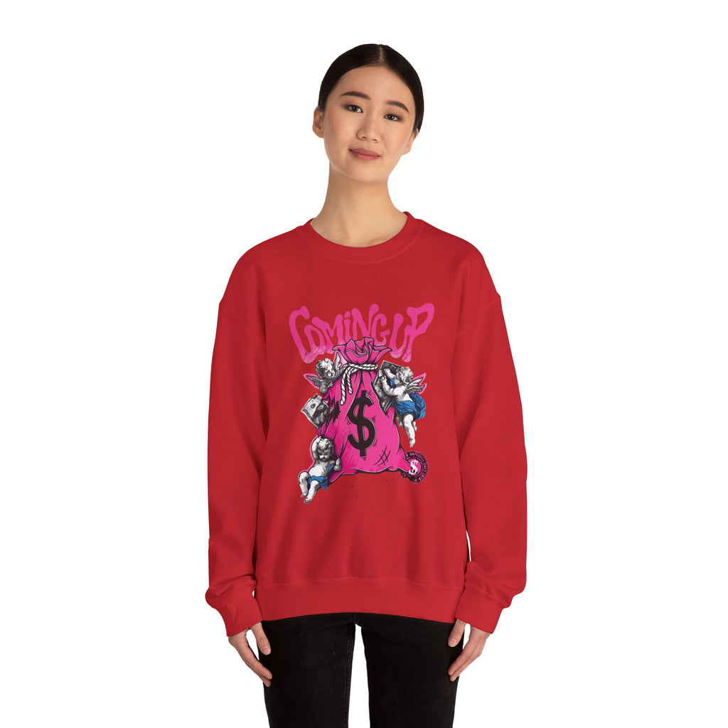 Coming Up Money Bag Crewneck Sweatshirt