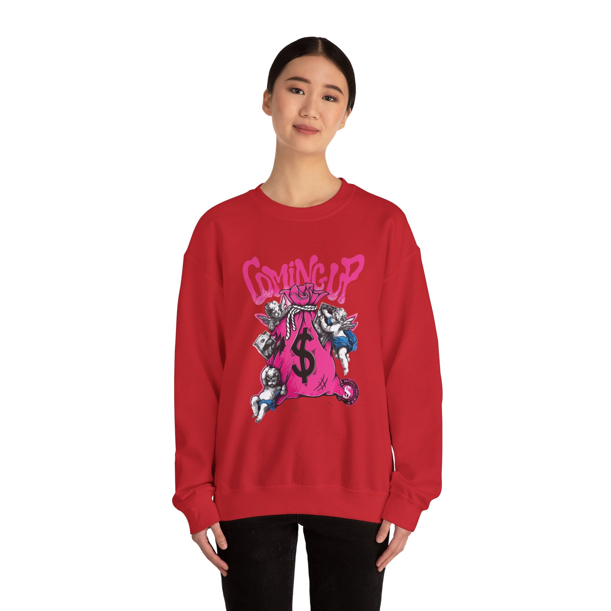Coming Up Money Bag Crewneck Sweatshirt