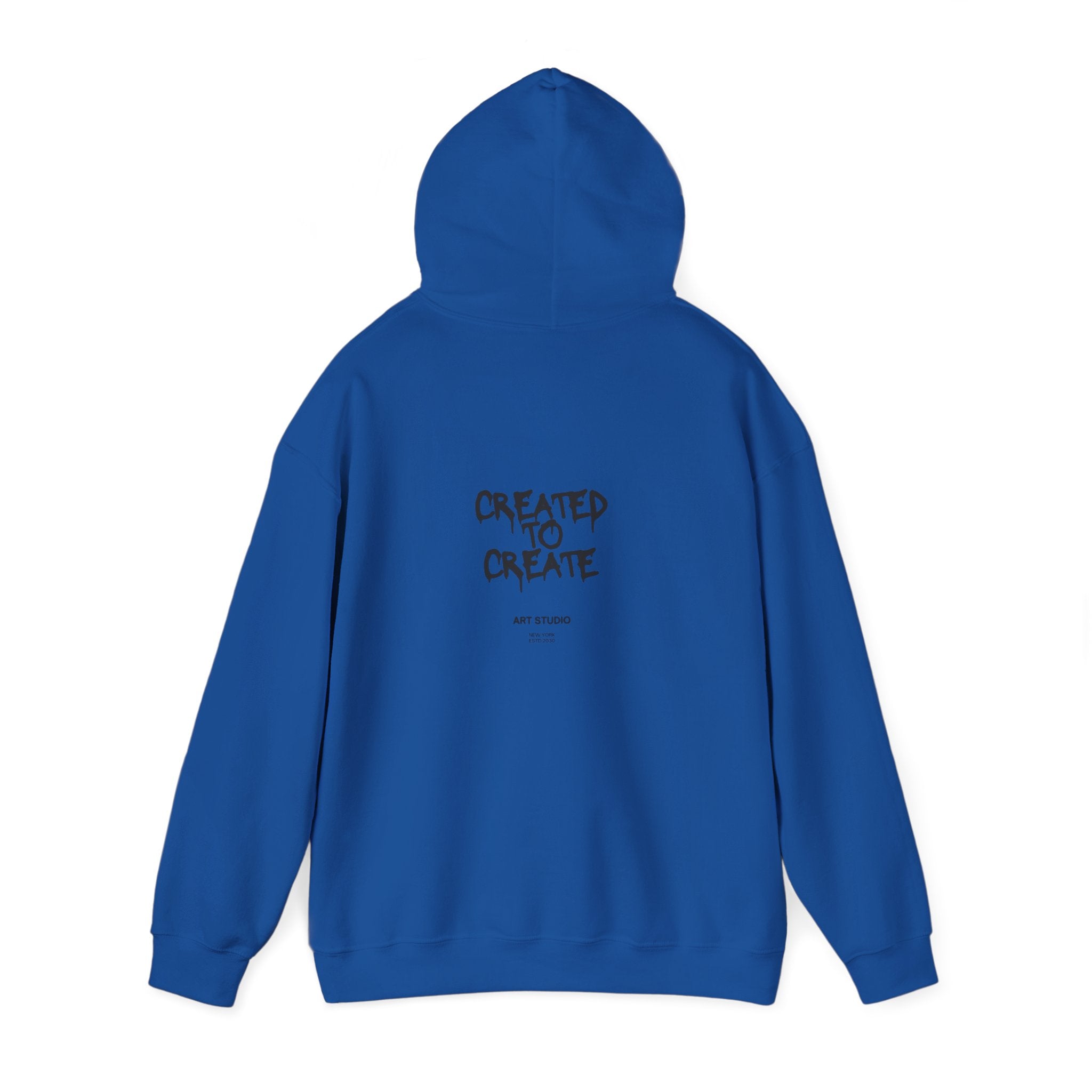 Created to Create Hoodie – Inspirational Artist Sweatshirt