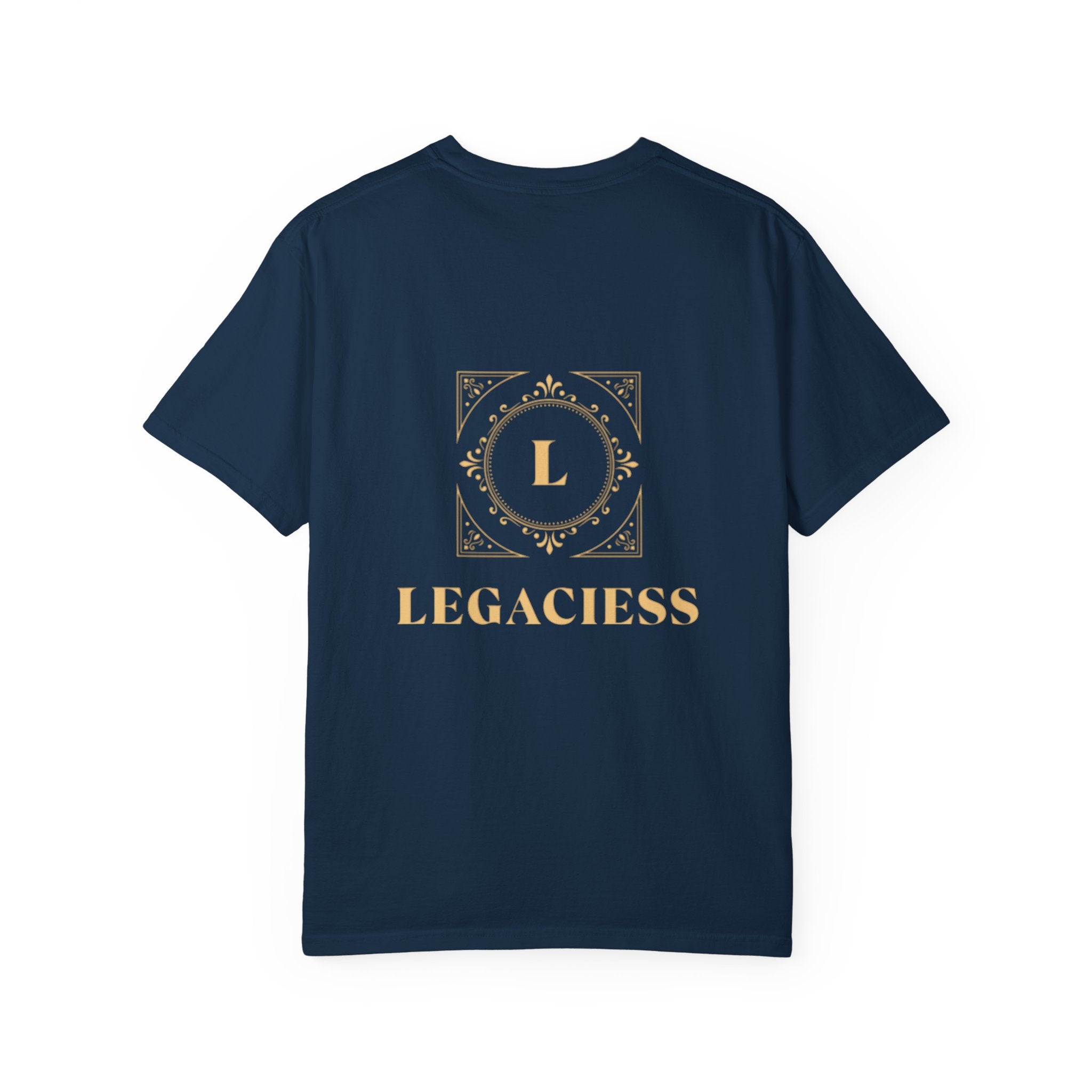 Abstract Neon Kiss T-Shirt — 'Legaciess' Back Logo Graphic Tee
