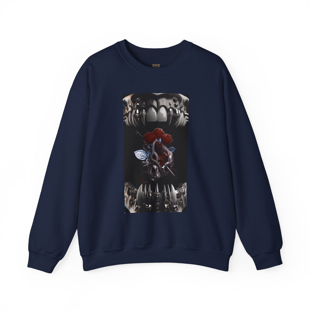 Gothic Rose Crewneck Sweatshirt