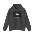 Street Culture Hoodie — Neon Green Graphic Urban Skull Sweatshirt