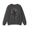 Egyptian Pharaoh Crewneck Sweatshirt — Gold & Black Tutankhamun Profile