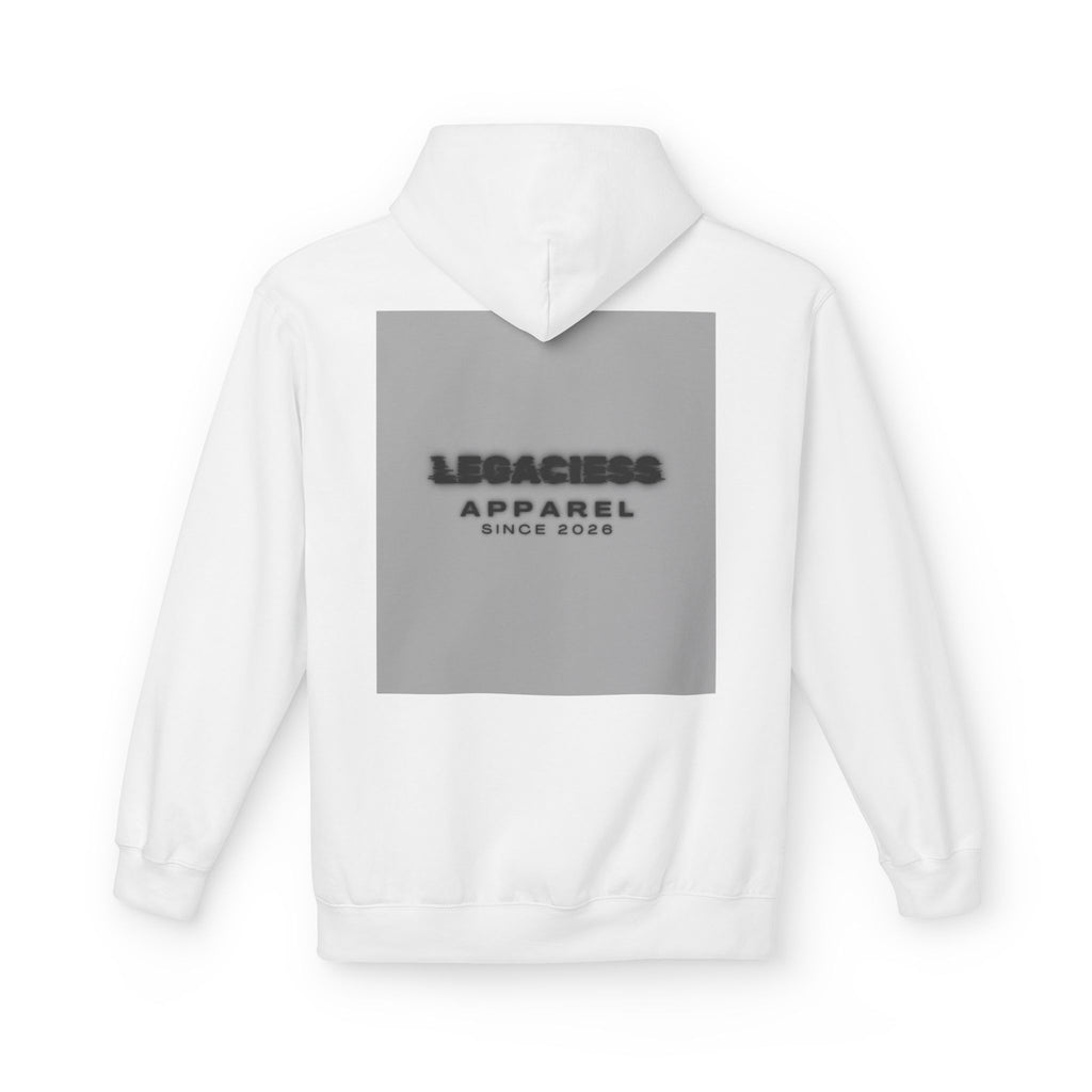 Hoodie — 'Legacies Apparel Since 2028' Minimal Logo Pullover