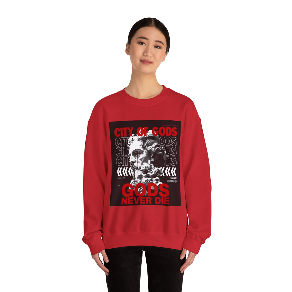 City of Gods "Gods Never Die" Crewneck Sweatshirt