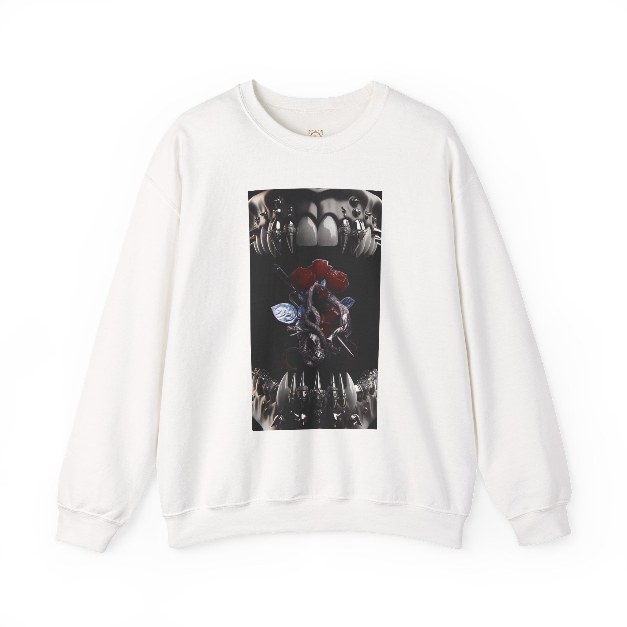 Gothic Rose Crewneck Sweatshirt