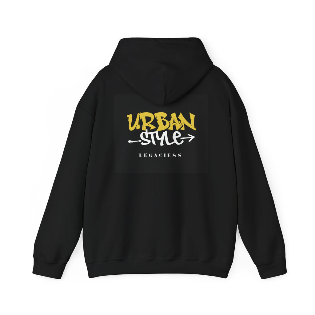 Urban Style Hoodie — 'URBAN STYLE' Graffiti Logo Streetwear Pullover
