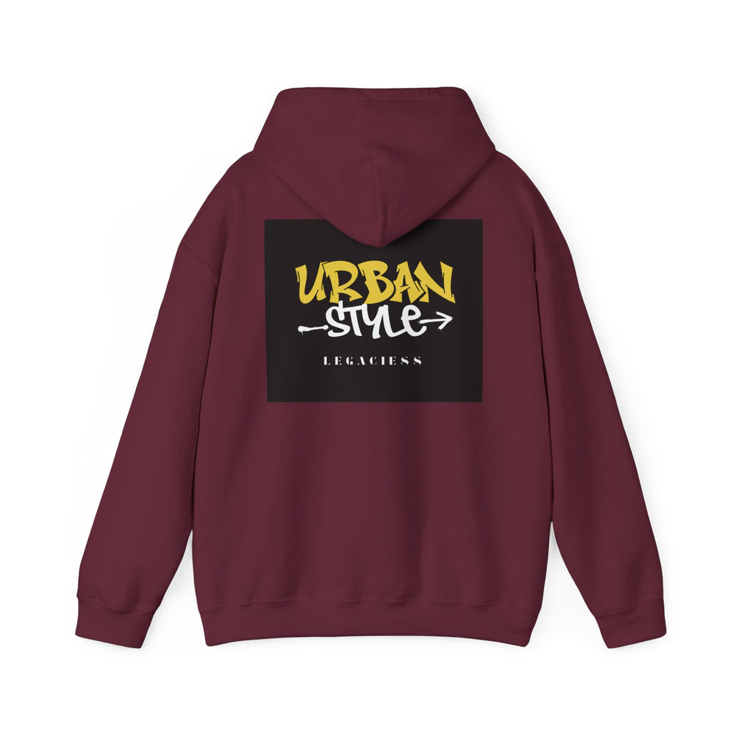 Urban Style Hoodie — 'URBAN STYLE' Graffiti Logo Streetwear Pullover