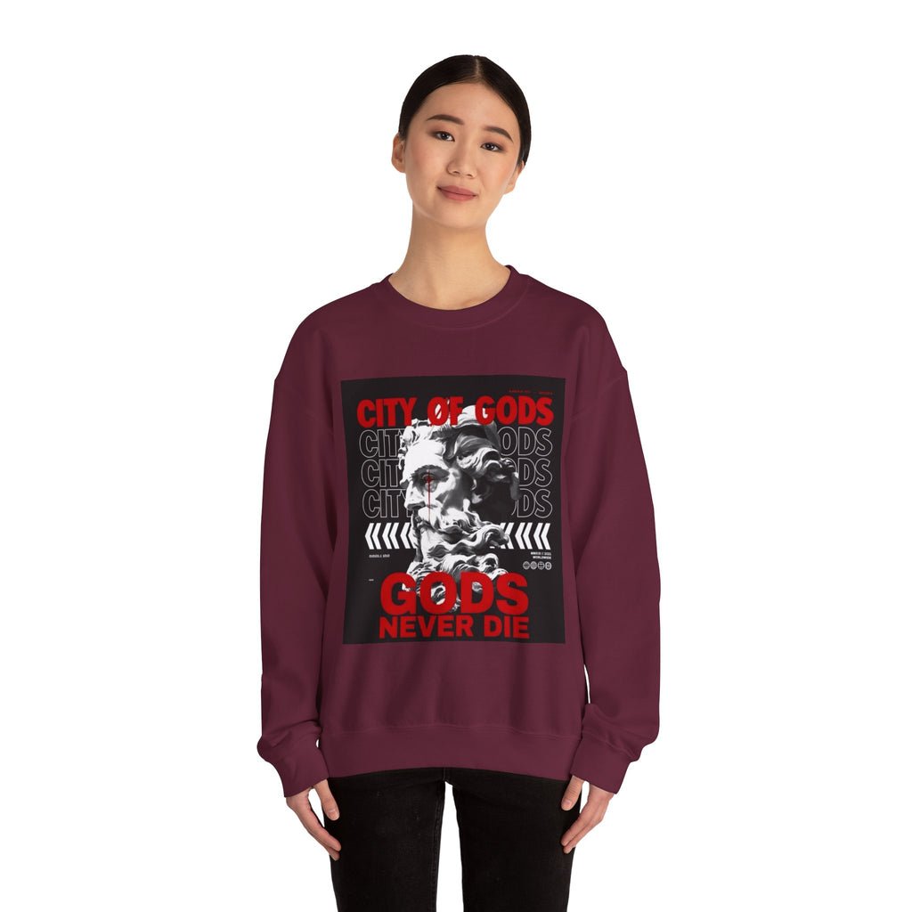 City of Gods "Gods Never Die" Crewneck Sweatshirt