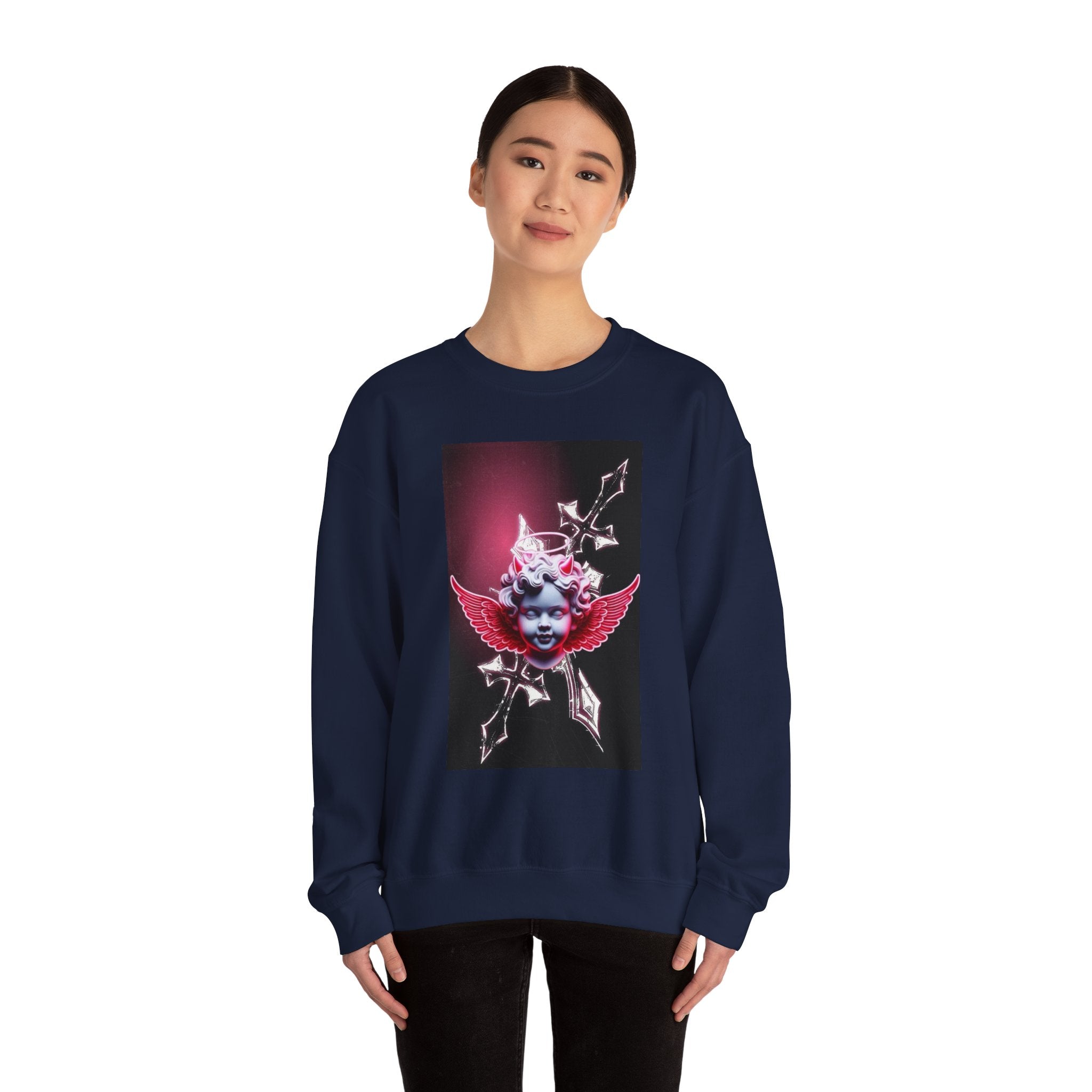 Cherub Neon Graphic Sweatshirt