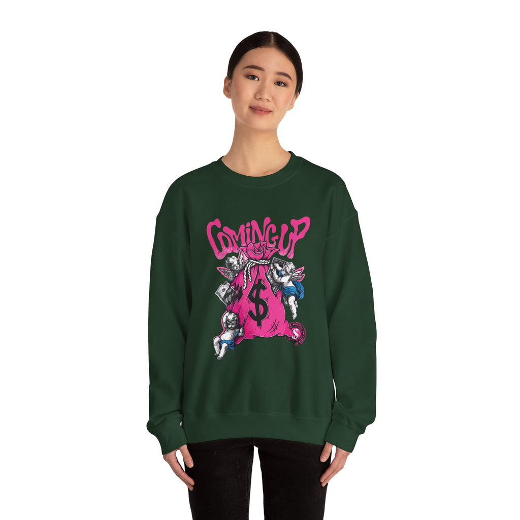Coming Up Money Bag Crewneck Sweatshirt