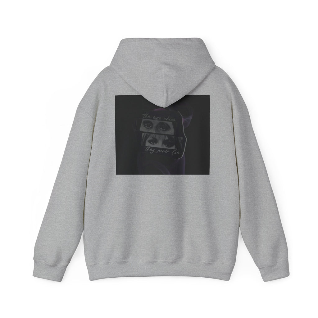 Surreal Triple-Eyes Hoodie — Dark Artistic Graphic Sweatshirt