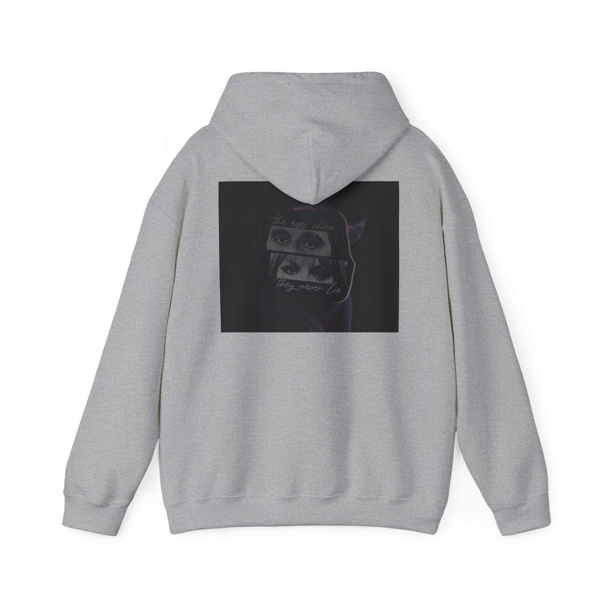 Surreal Triple-Eyes Hoodie — Dark Artistic Graphic Sweatshirt