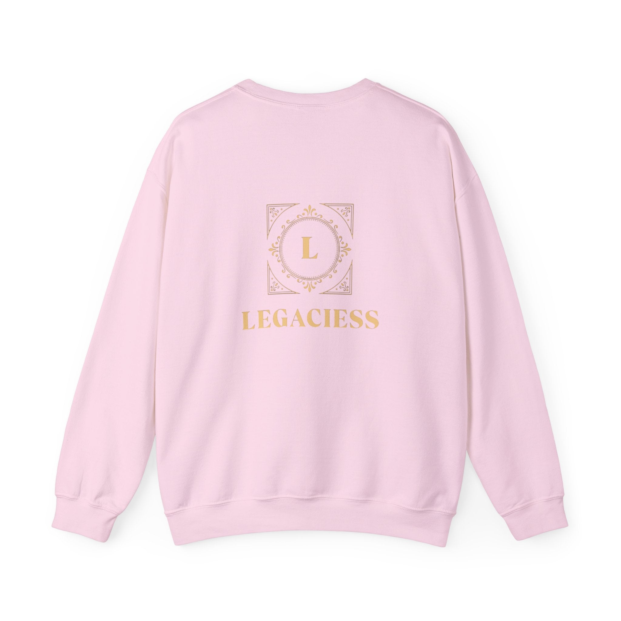 Crewneck Sweatshirt — Vintage Angel Graphic "Forgiven" Streetwear
