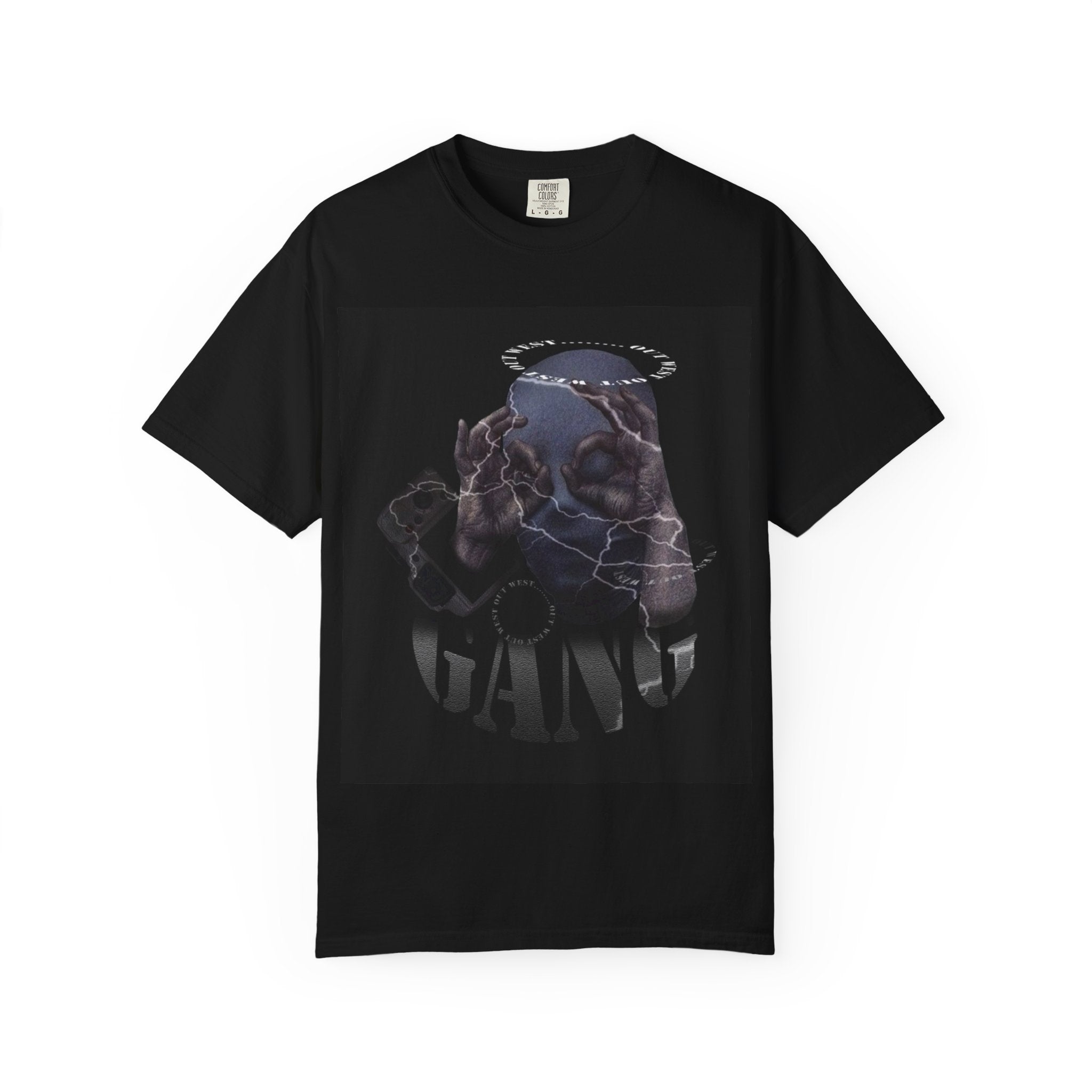 Skull Halo Graphic T-Shirt — Legaciess Streetwear Tee