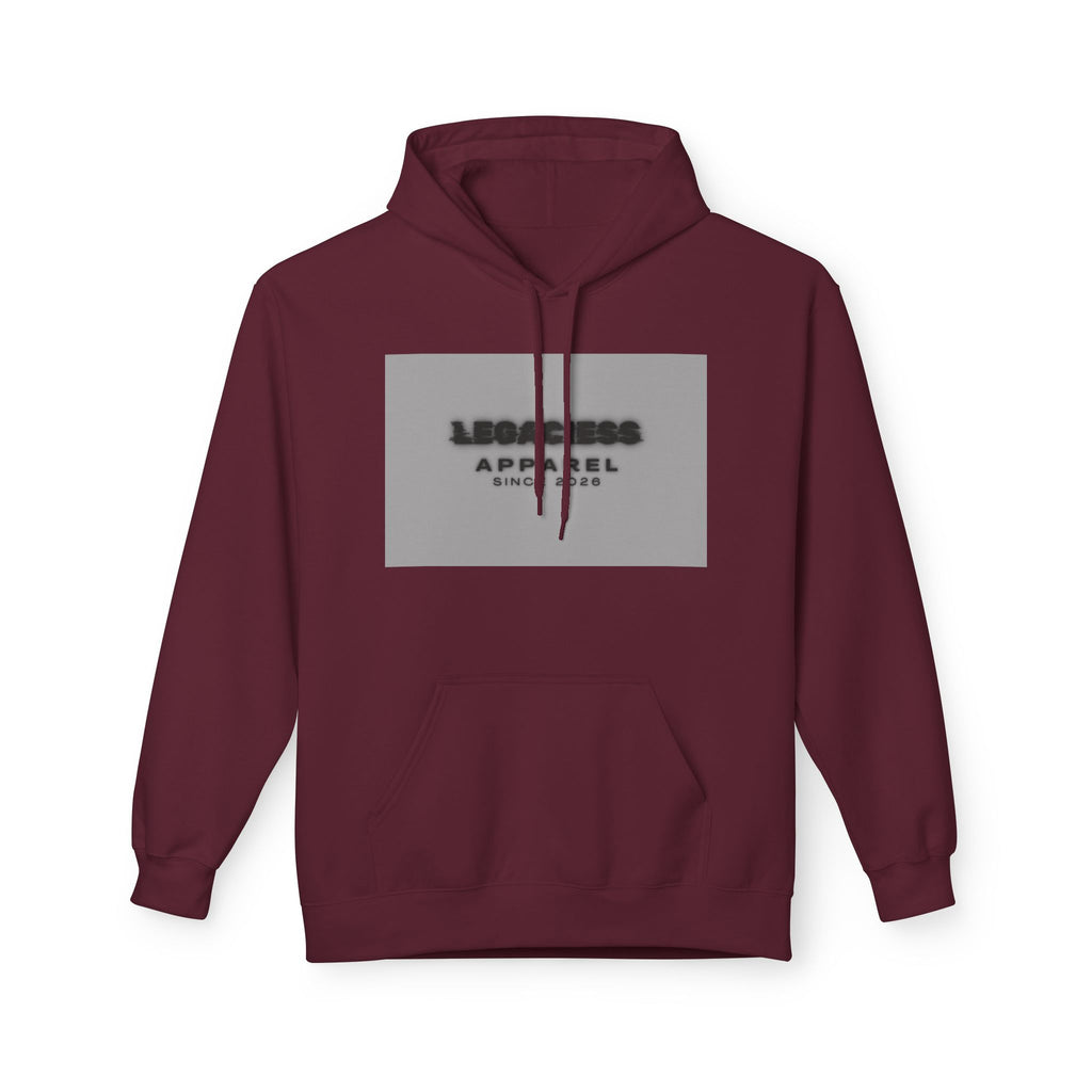 Hoodie — 'Legacies Apparel Since 2028' Minimal Logo Pullover