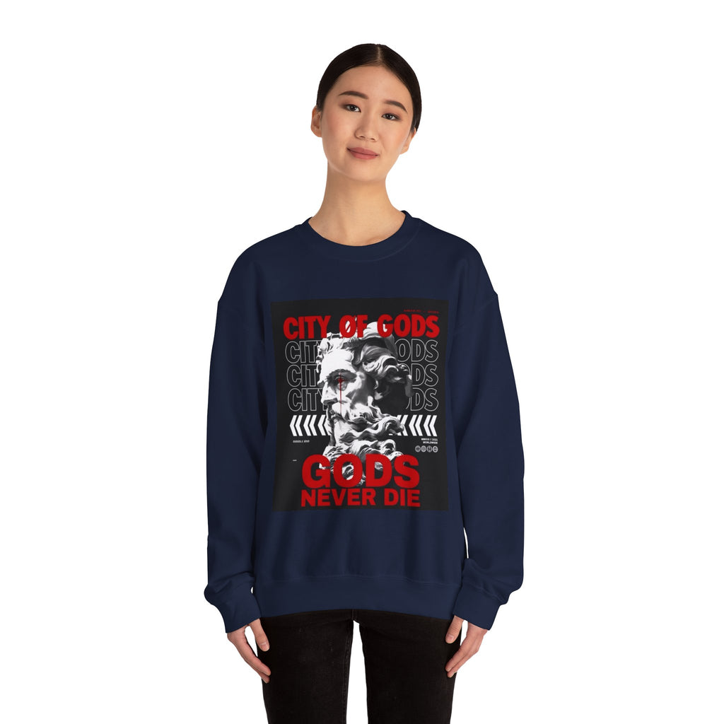 City of Gods "Gods Never Die" Crewneck Sweatshirt