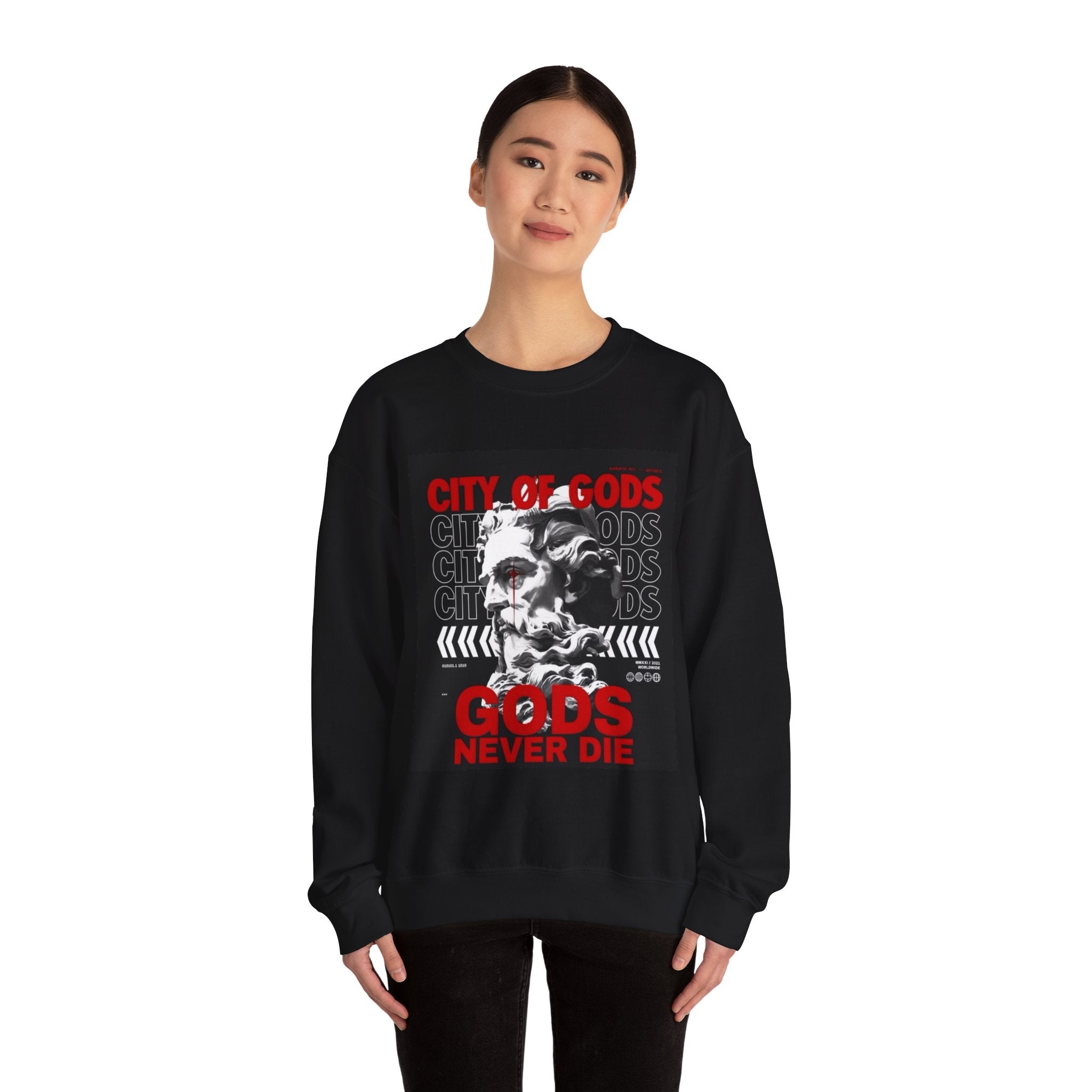 City of Gods "Gods Never Die" Crewneck Sweatshirt