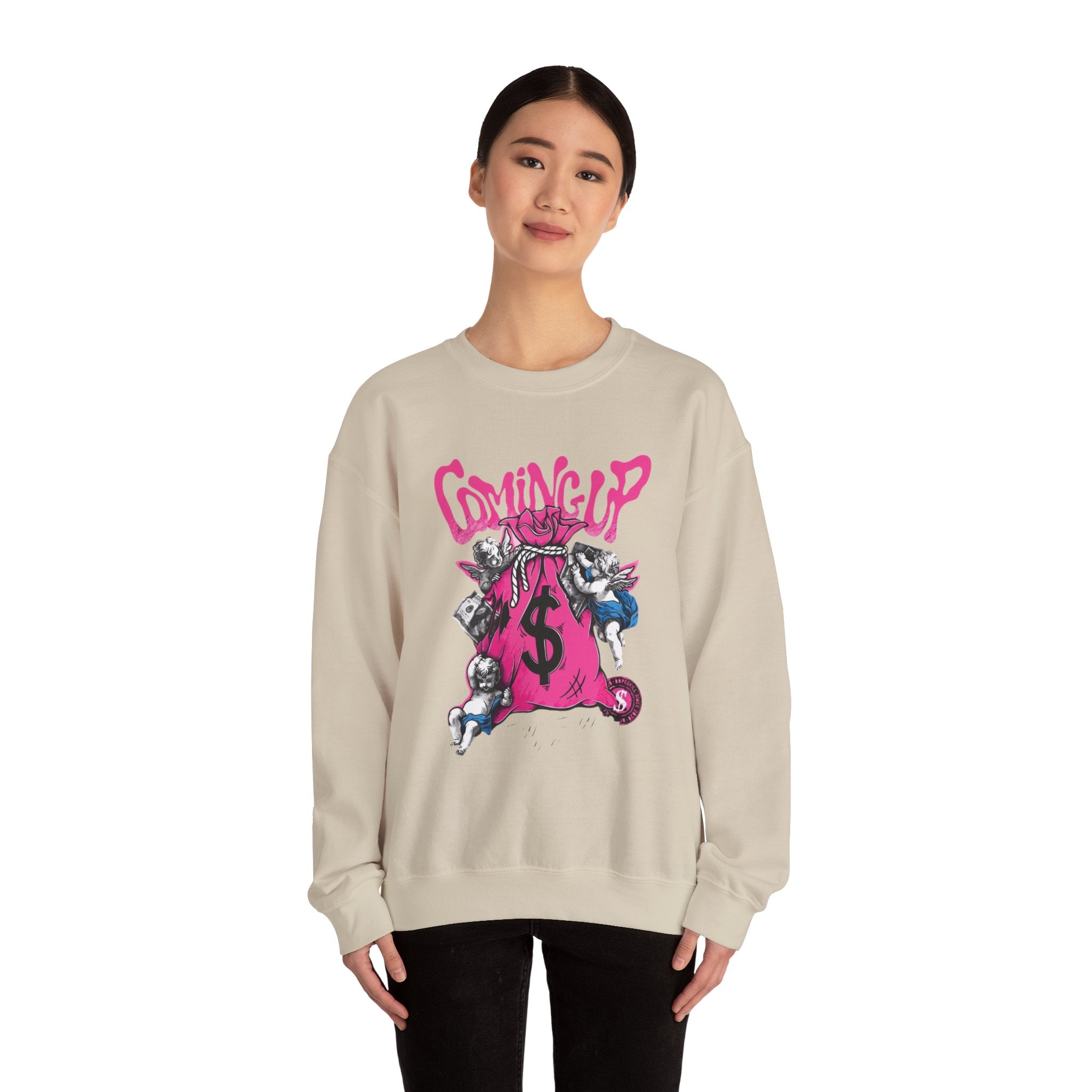 Coming Up Money Bag Crewneck Sweatshirt