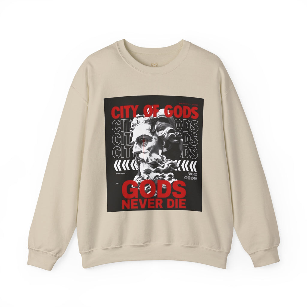 City of Gods "Gods Never Die" Crewneck Sweatshirt
