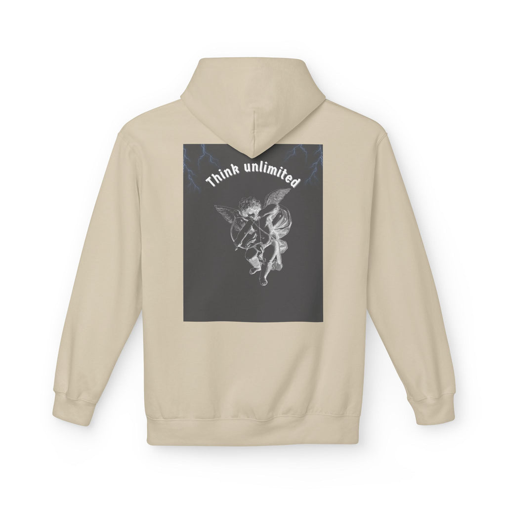 Think Unlimited Hoodie — Inspirational Angel Graphic Pullover