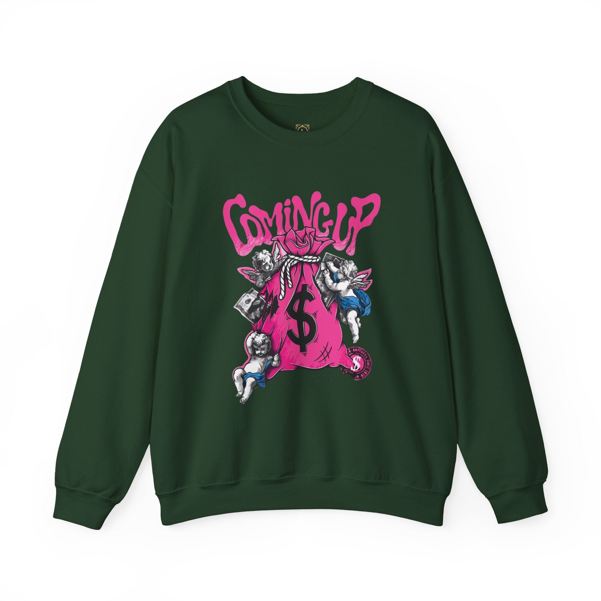 Coming Up Money Bag Crewneck Sweatshirt