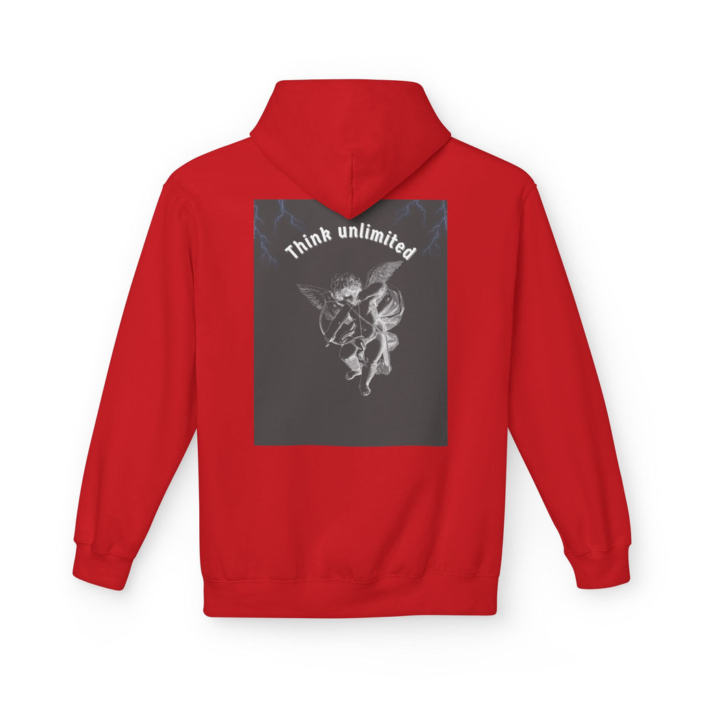 Think Unlimited Hoodie — Inspirational Angel Graphic Pullover