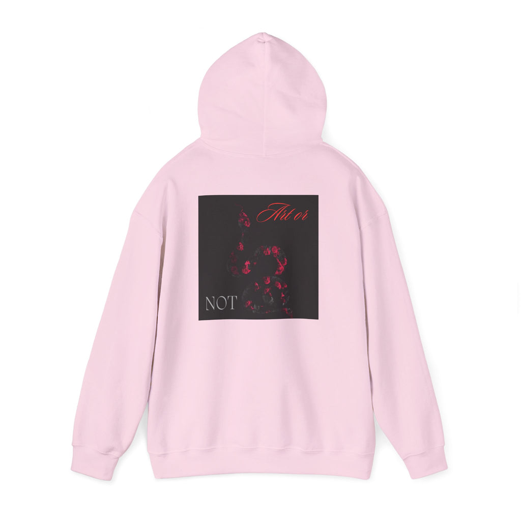 Hoodie — Gothic Red Roses 'Not Mine' Graphic Pullover