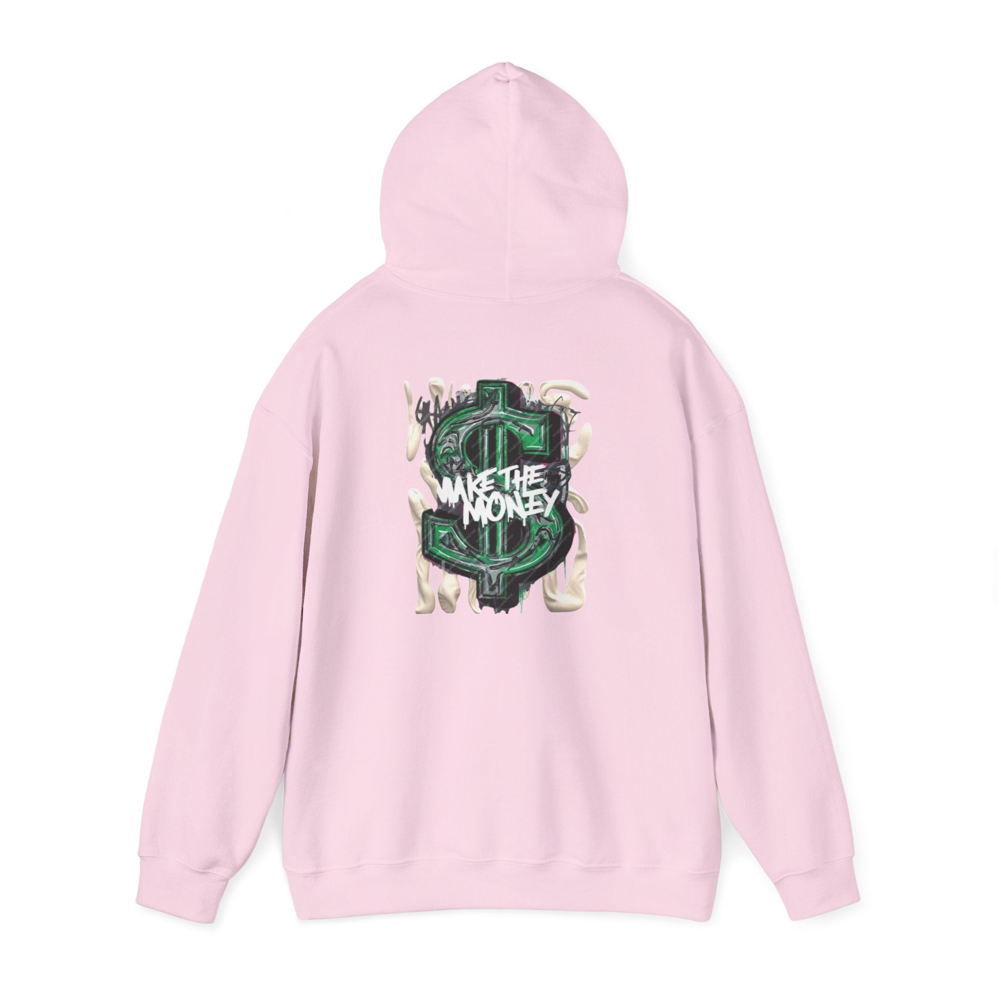 Make The Money Hoodie — Green Dollar Sign Graphic Pullover