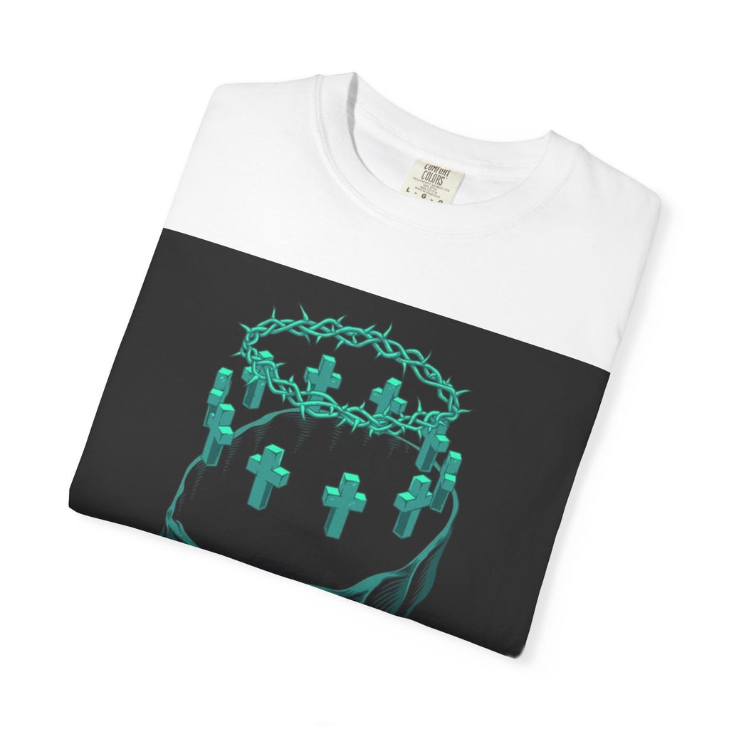 Skull Crown Tee — 'Delusion' Gothic Graphic T-Shirt