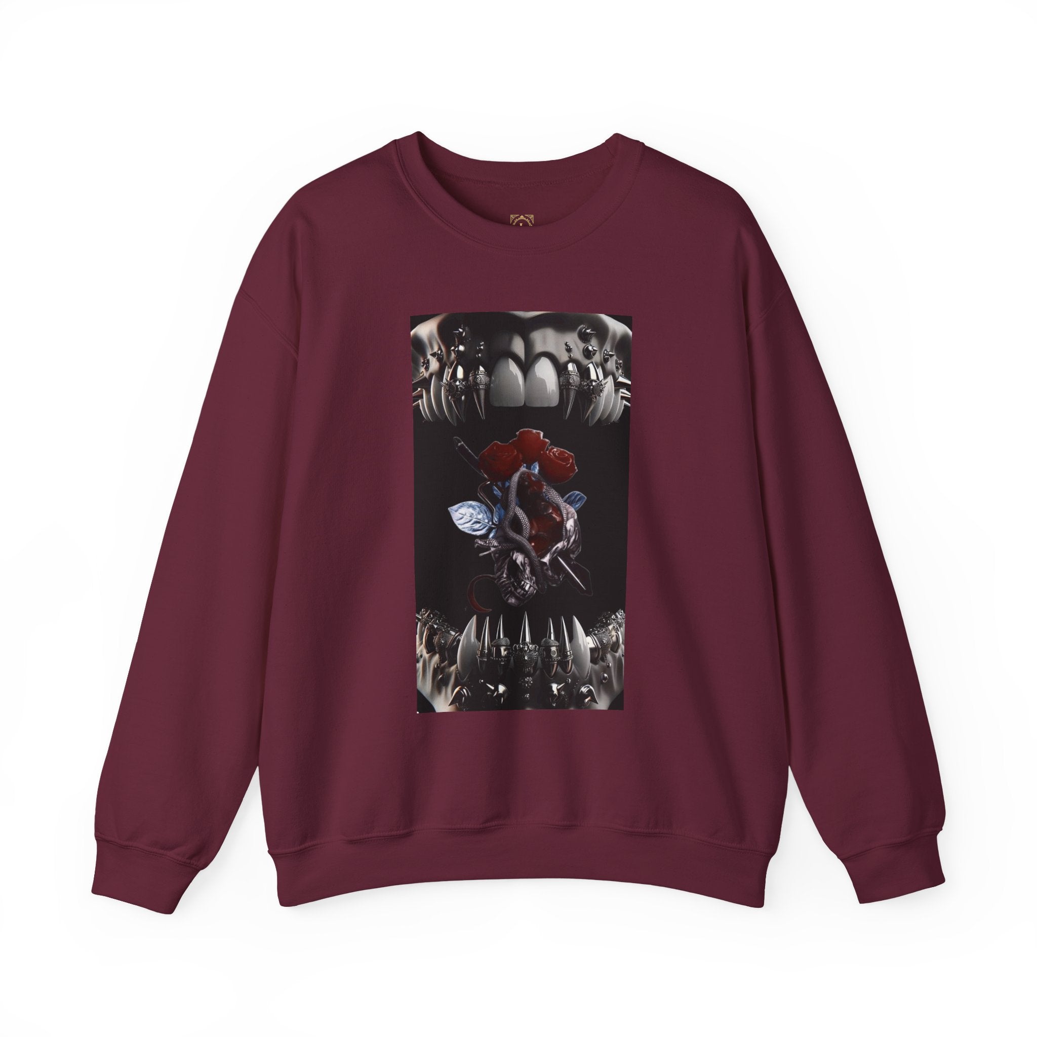 Gothic Rose Crewneck Sweatshirt